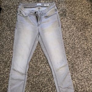 Size 2/26 grey Kensie effortless ankle jeans.